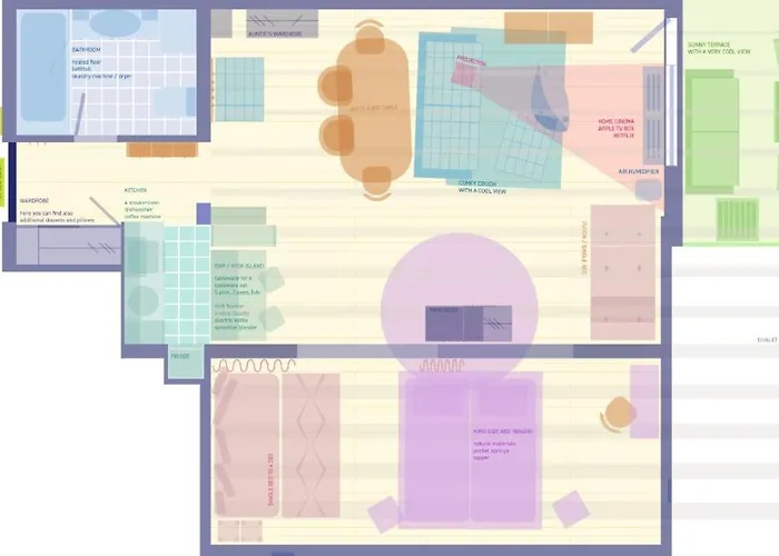 Lägenhet Highest Terrace Center. Comfort & View *