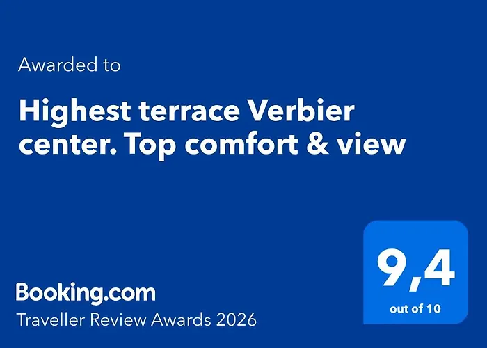 Highest Terrace Center. Comfort&view *